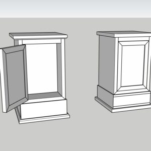 Armoire à Bijoux - Le Plan