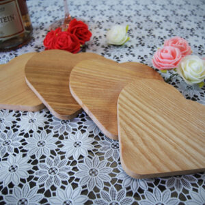 Dessous de verre forme de cœurs